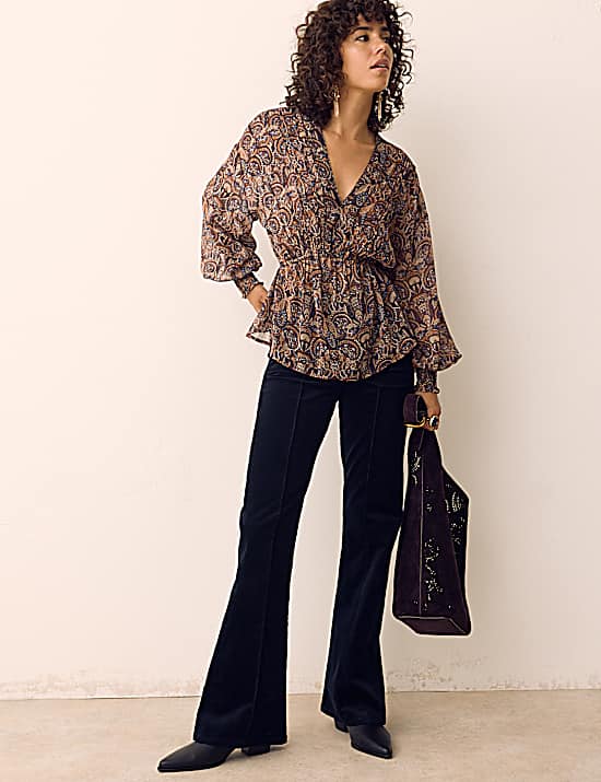 Tailored Striped Longline Waistcoat