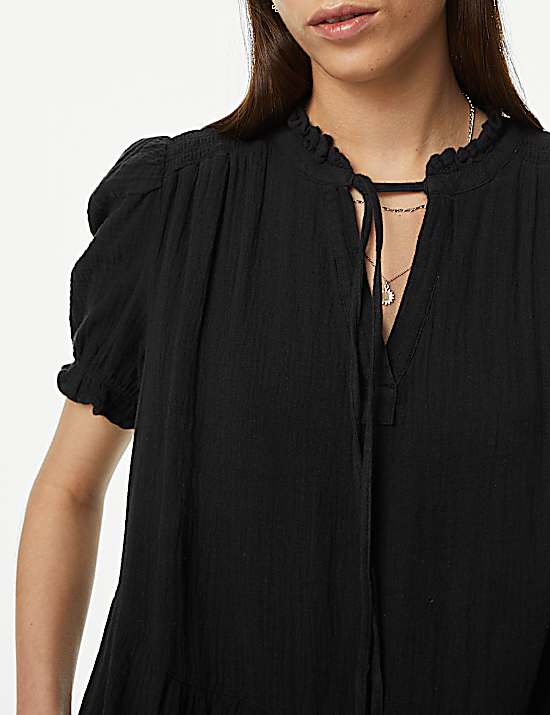 Tailored Striped Longline Waistcoat