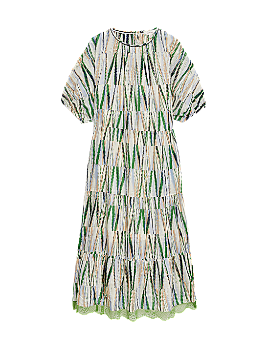 Tailored Striped Longline Waistcoat