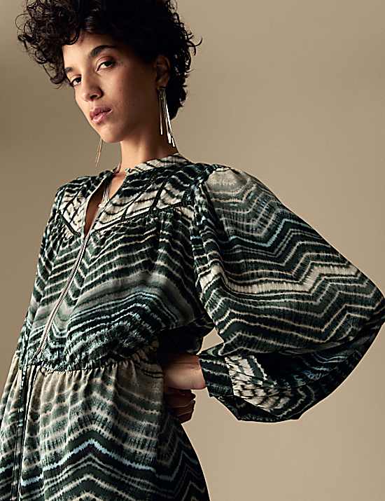 Tailored Striped Longline Waistcoat