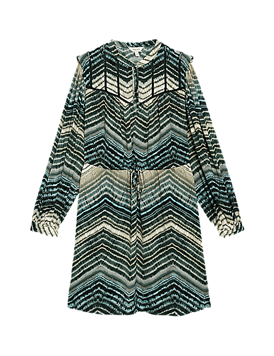 Tailored Striped Longline Waistcoat