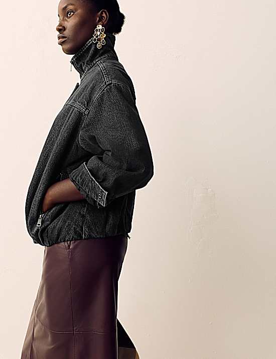 Tailored Striped Longline Waistcoat