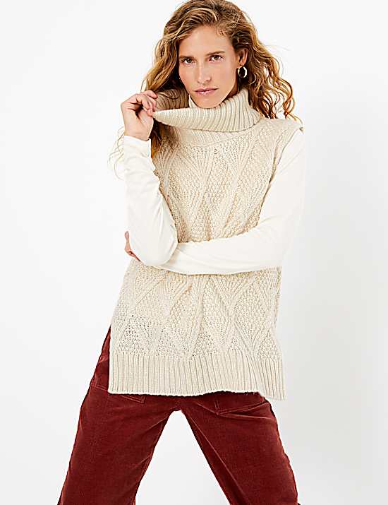 Tailored Striped Longline Waistcoat