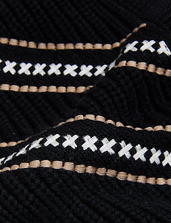 Tailored Striped Longline Waistcoat