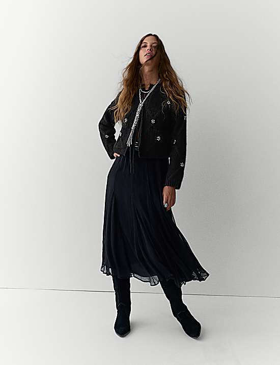 Tailored Striped Longline Waistcoat