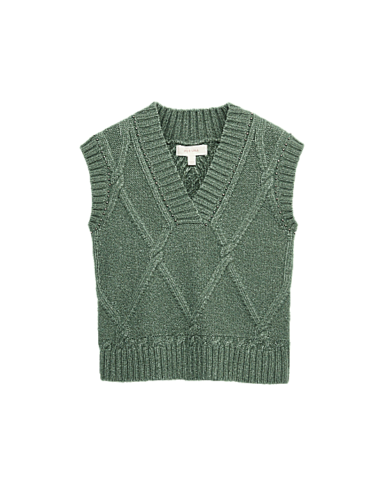 Tailored Striped Longline Waistcoat
