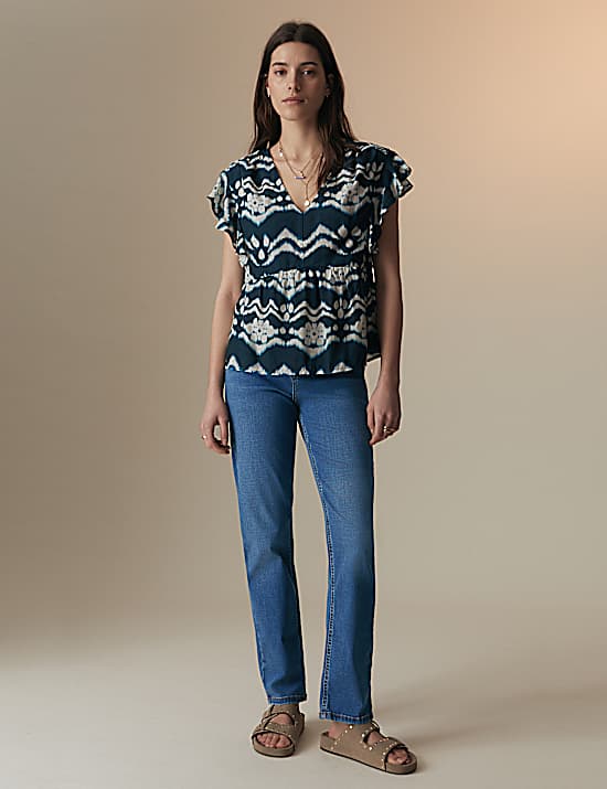 Tailored Striped Longline Waistcoat