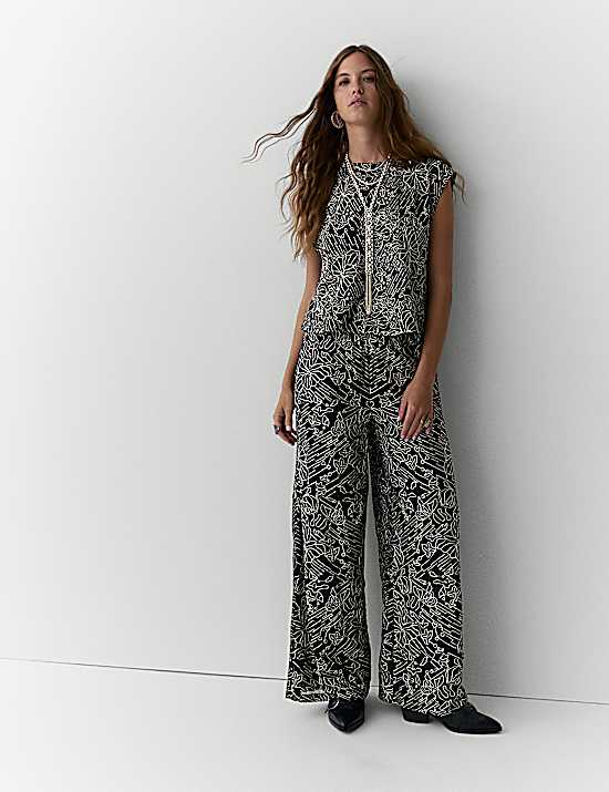 Tailored Striped Longline Waistcoat