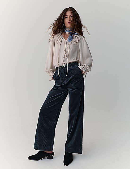 Tailored Striped Longline Waistcoat