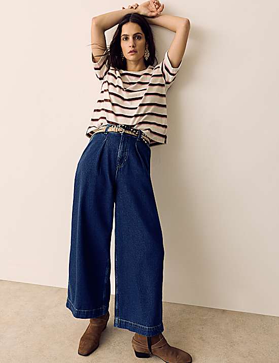 Tailored Striped Longline Waistcoat