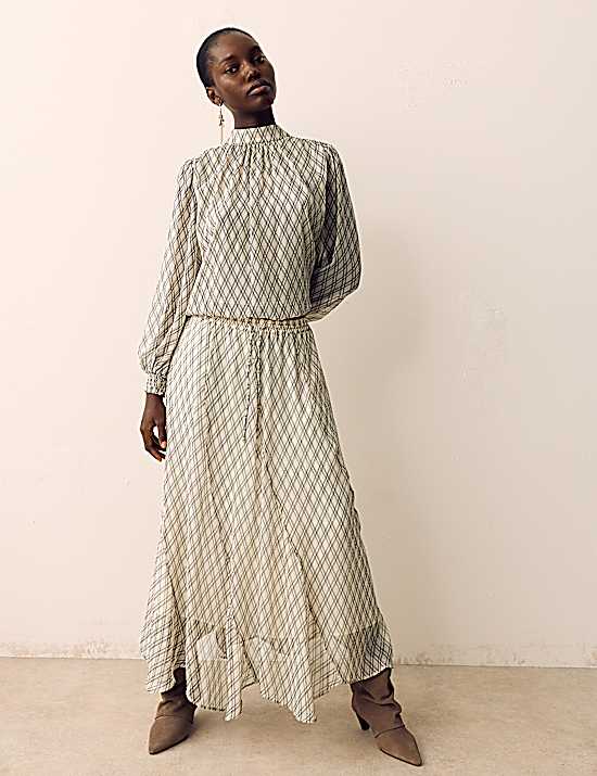 Tailored Striped Longline Waistcoat