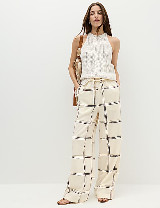 Tailored Striped Longline Waistcoat