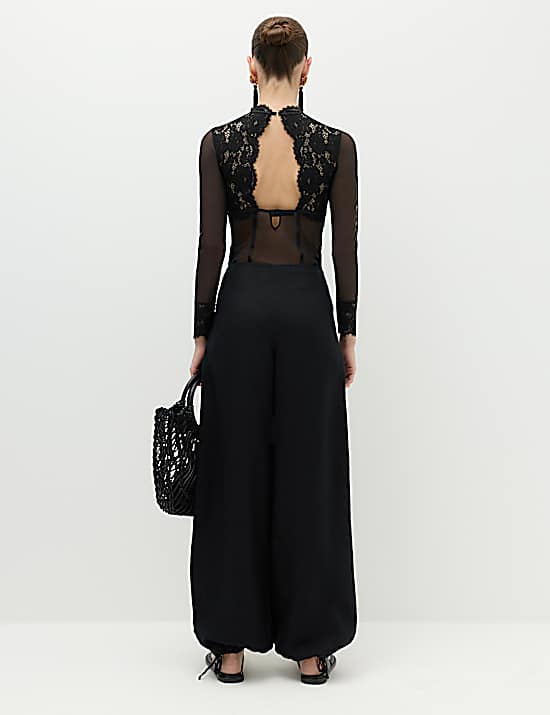 Tailored Striped Longline Waistcoat