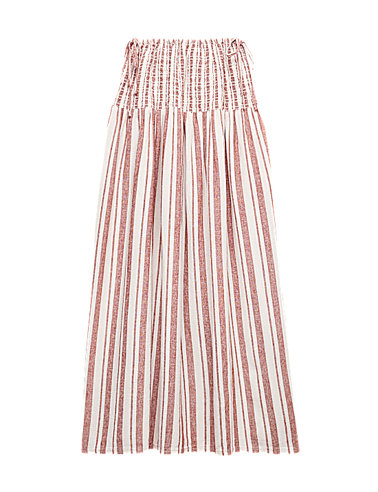 Tailored Striped Longline Waistcoat
