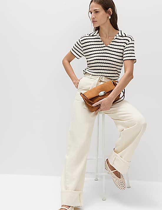 Tailored Striped Longline Waistcoat