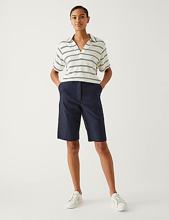 Tailored Striped Longline Waistcoat
