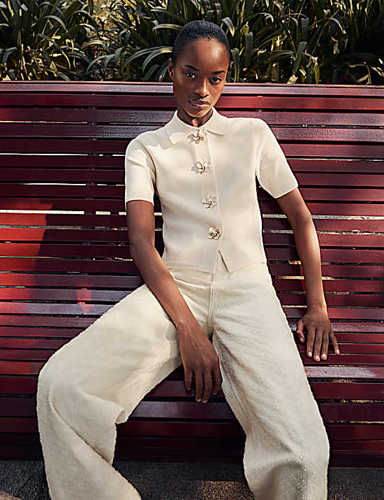 Tailored Striped Longline Waistcoat