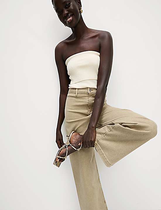 Tailored Striped Longline Waistcoat