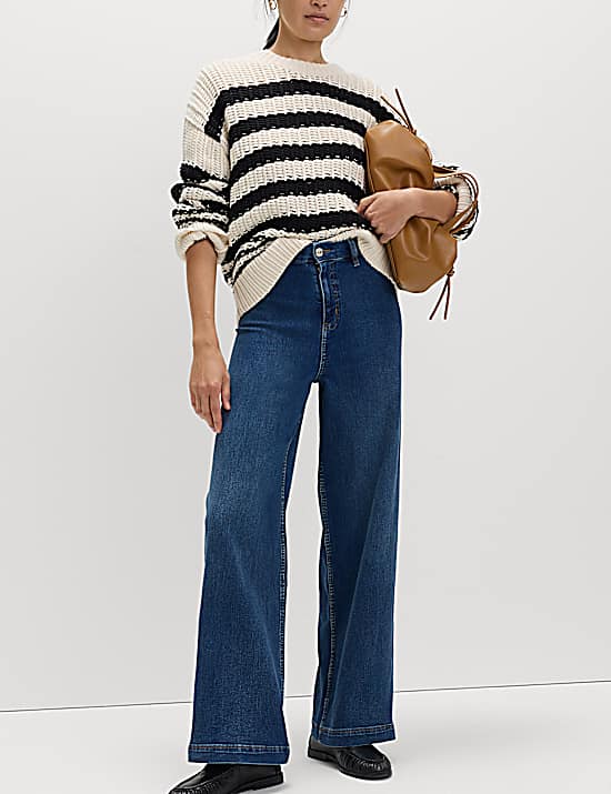 Tailored Striped Longline Waistcoat