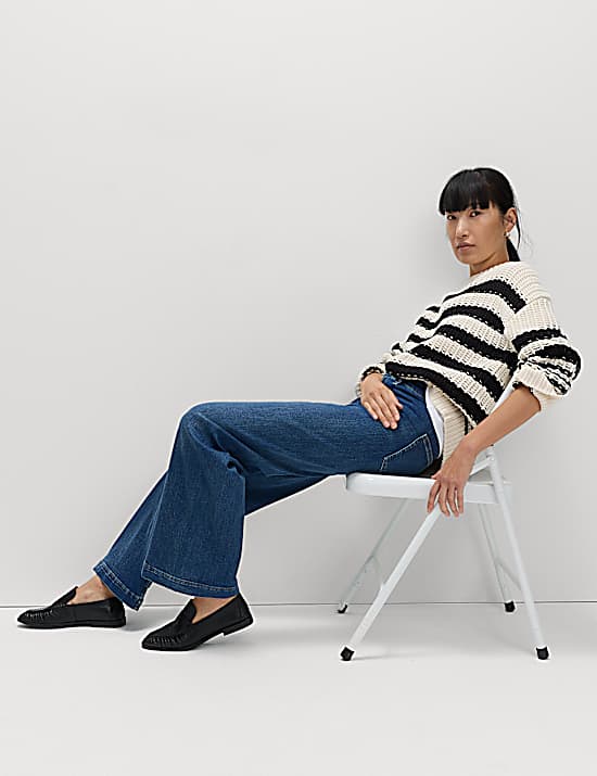 Tailored Striped Longline Waistcoat