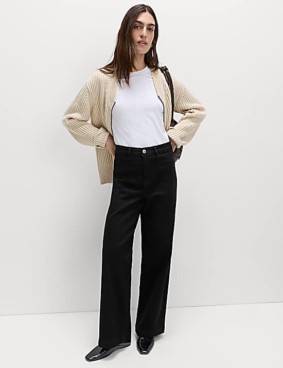 Tailored Striped Longline Waistcoat