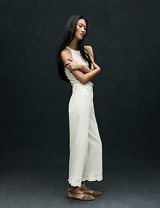 Tailored Striped Longline Waistcoat
