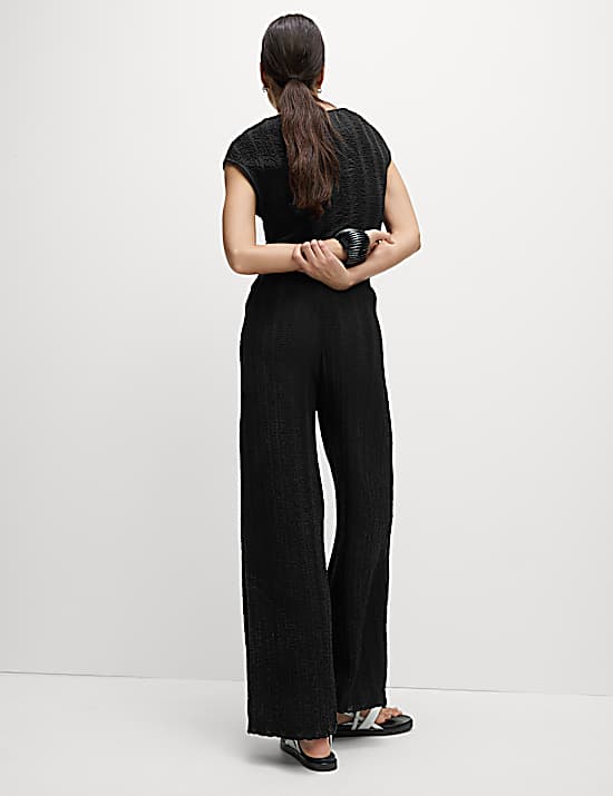 Tailored Striped Longline Waistcoat