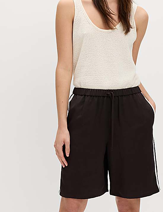 Tailored Striped Longline Waistcoat