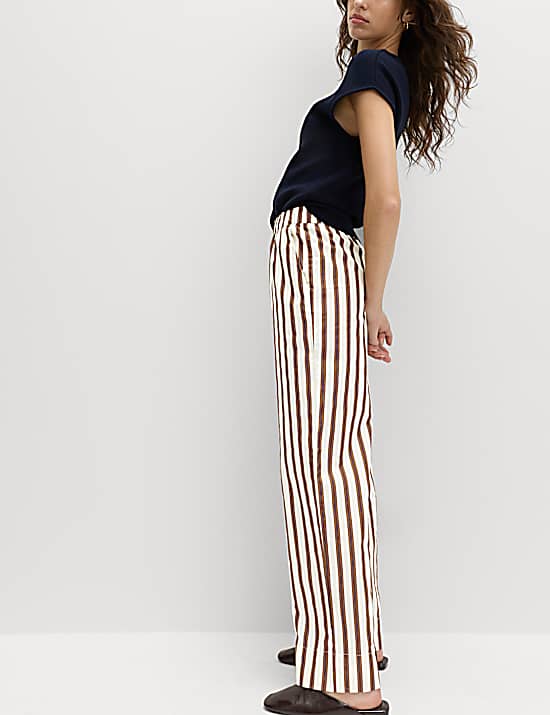 Tailored Striped Longline Waistcoat