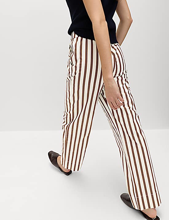Tailored Striped Longline Waistcoat