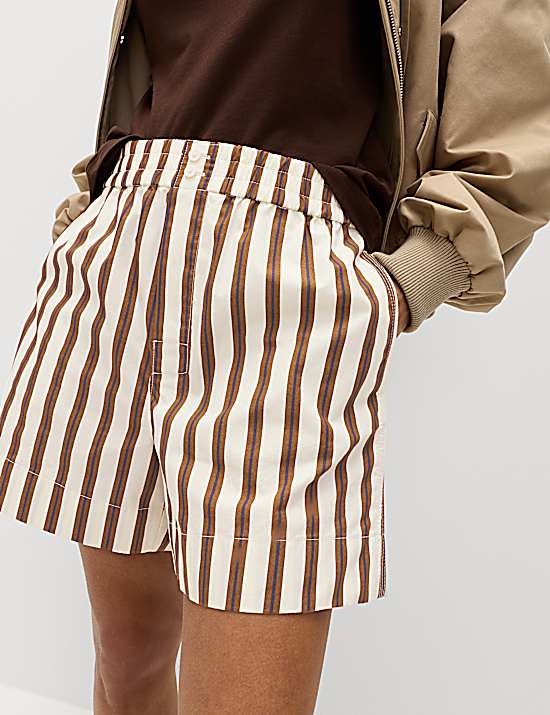 Tailored Striped Longline Waistcoat