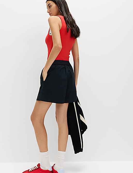 Tailored Striped Longline Waistcoat