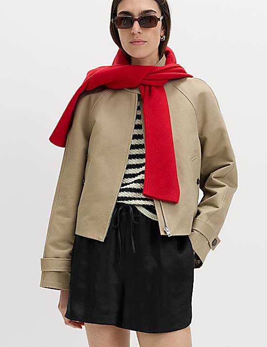 Tailored Striped Longline Waistcoat