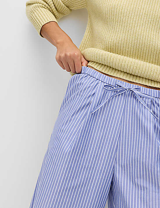 Tailored Striped Longline Waistcoat