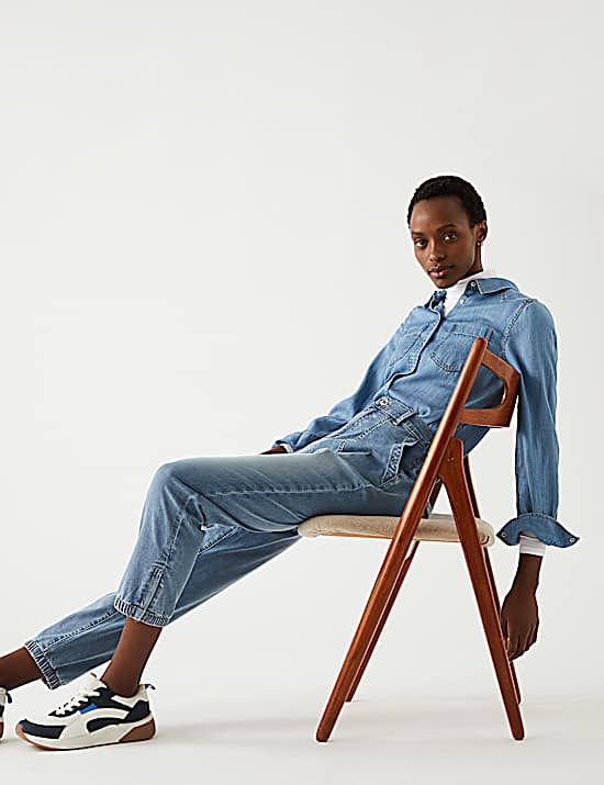 Tailored Striped Longline Waistcoat