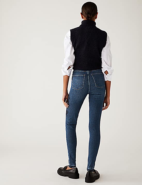 Tailored Striped Longline Waistcoat