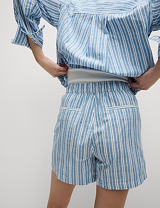 Tailored Striped Longline Waistcoat