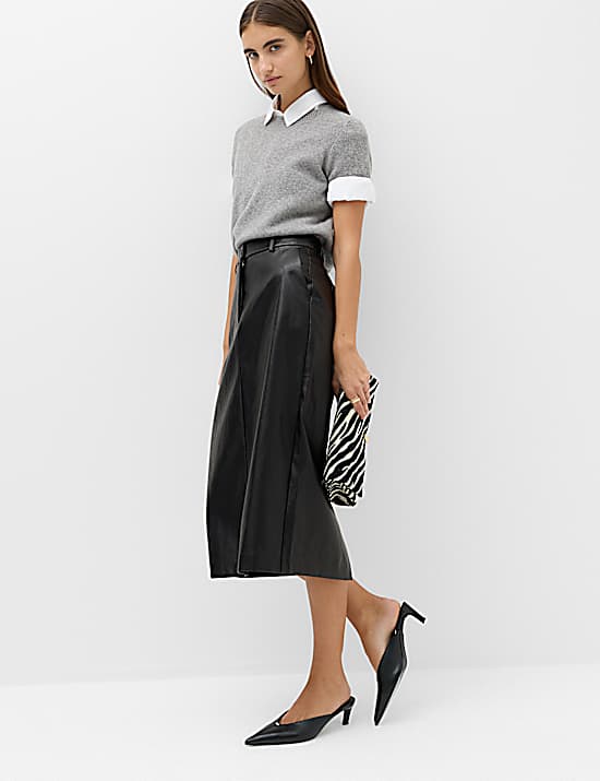 Tailored Striped Longline Waistcoat