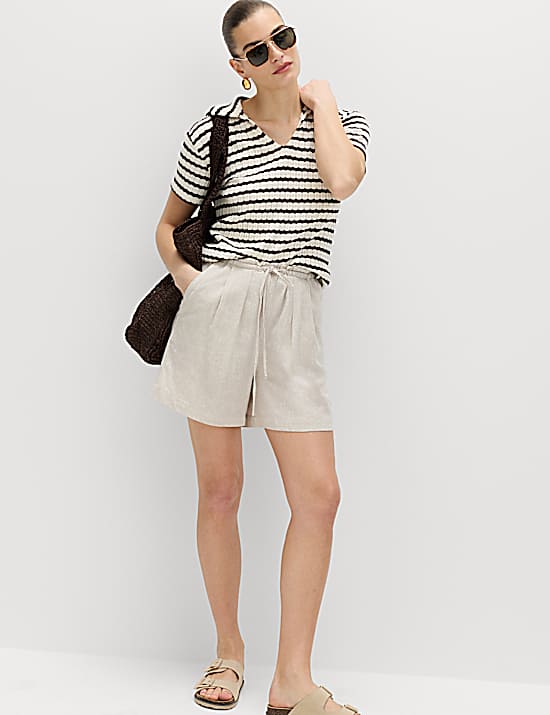 Tailored Striped Longline Waistcoat