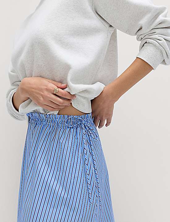 Tailored Striped Longline Waistcoat