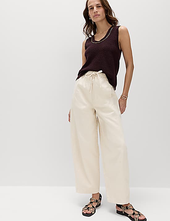 Tailored Striped Longline Waistcoat