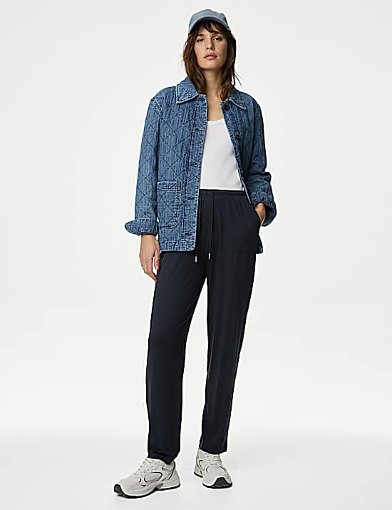 Tailored Striped Longline Waistcoat