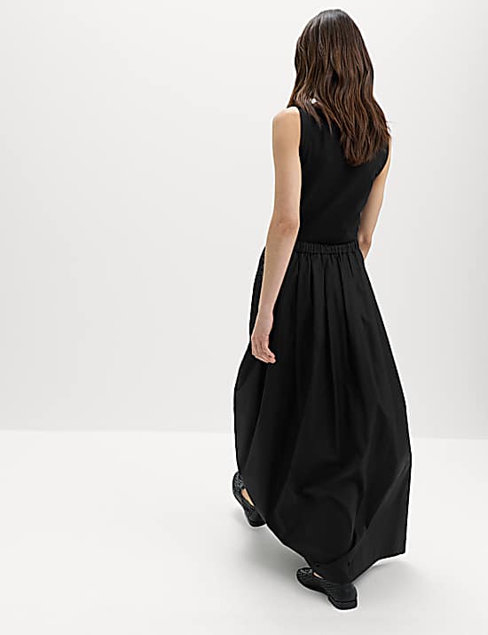 Tailored Striped Longline Waistcoat