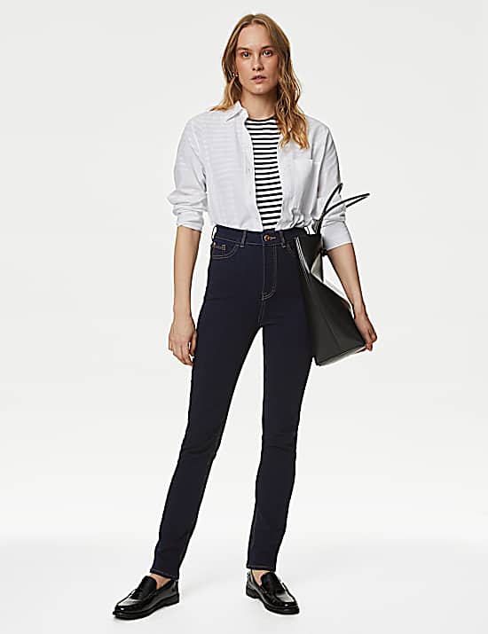 Tailored Striped Longline Waistcoat