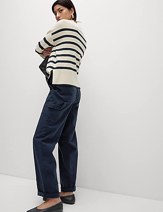 Tailored Striped Longline Waistcoat