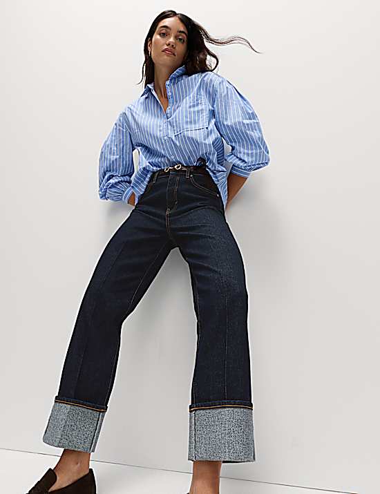 Tailored Striped Longline Waistcoat