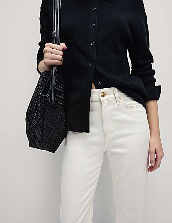 Tailored Striped Longline Waistcoat
