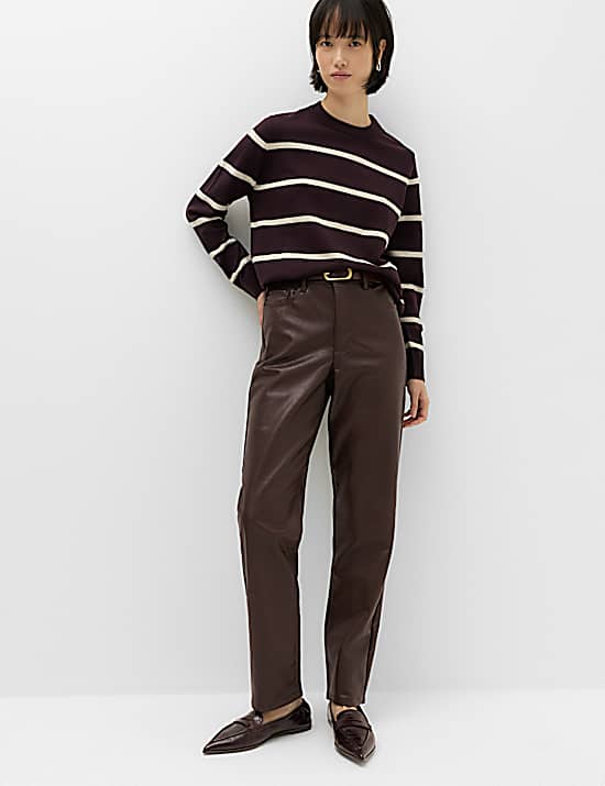 Tailored Striped Longline Waistcoat