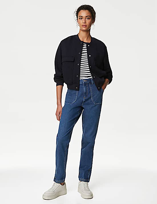 Tailored Striped Longline Waistcoat