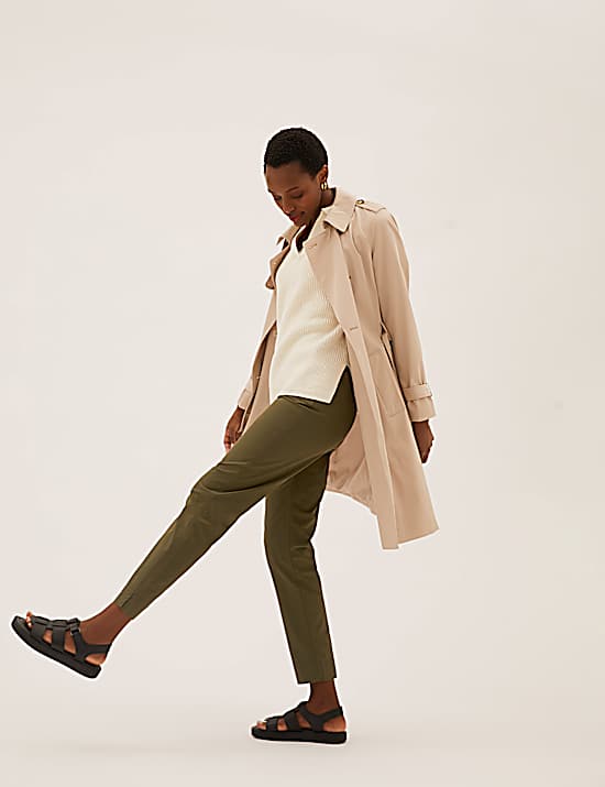 Tailored Striped Longline Waistcoat